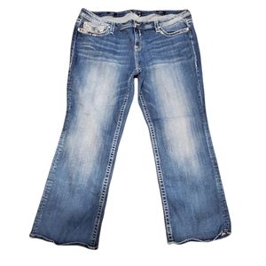 Vigoss plus size 24 L33 Jeans Dublin Slim Boot